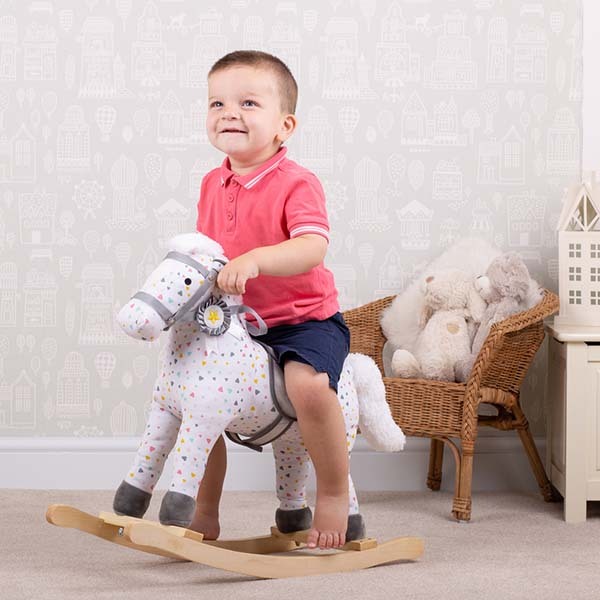 Bigjigs Toys Patterned Rocking Horse