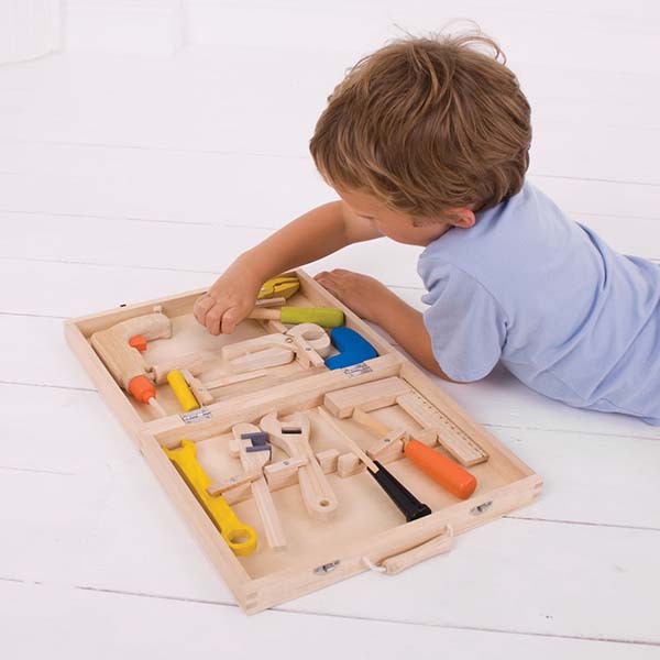 Bigjigs Toys Carpenters Tool Box