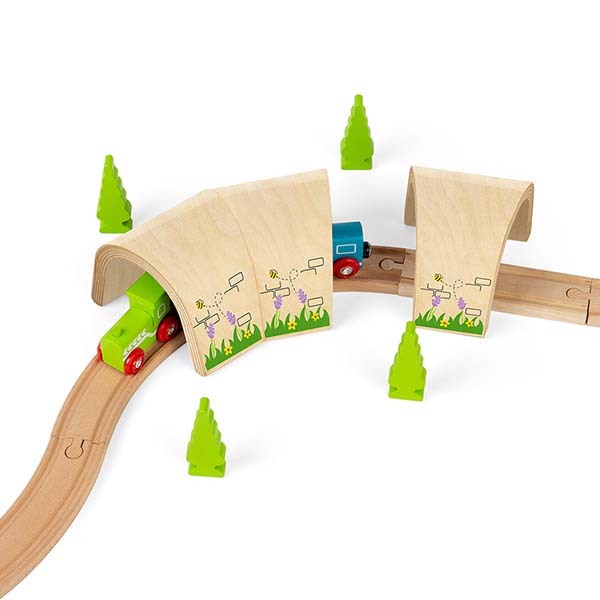 Bigjigs Rail Curved Railway Tunnel