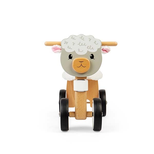 Bigjigs Toys Wooden Ride On Sheep