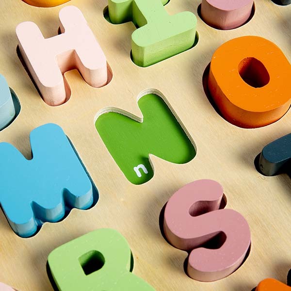 Bigjigs Toys Wooden Uppercase ABC Puzzle