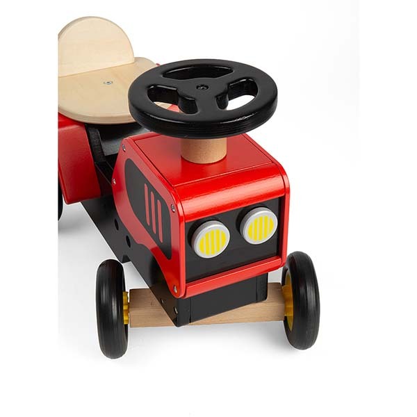 Bigjigs Toys Wooden Ride on Tractor