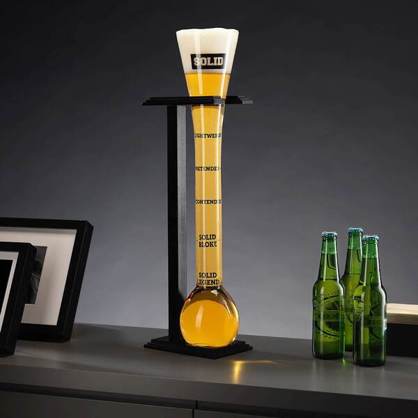 Solid Yard of Ale Glass