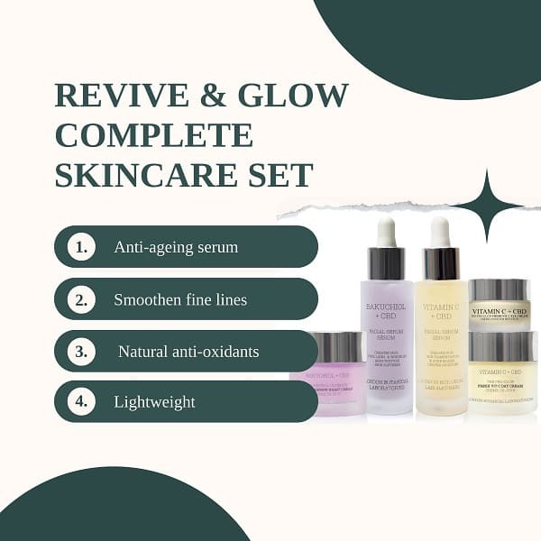 LBL Complete Skincare Set: Bakuchiol & Vitamin C