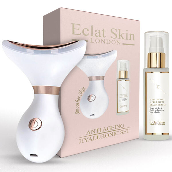 Eclat Skin Anti-Ageing  Set ( Neck & Jawliner + HA Serum)