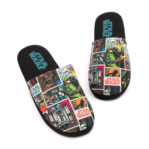 Star Wars Mens Comic Slippers (9-10)