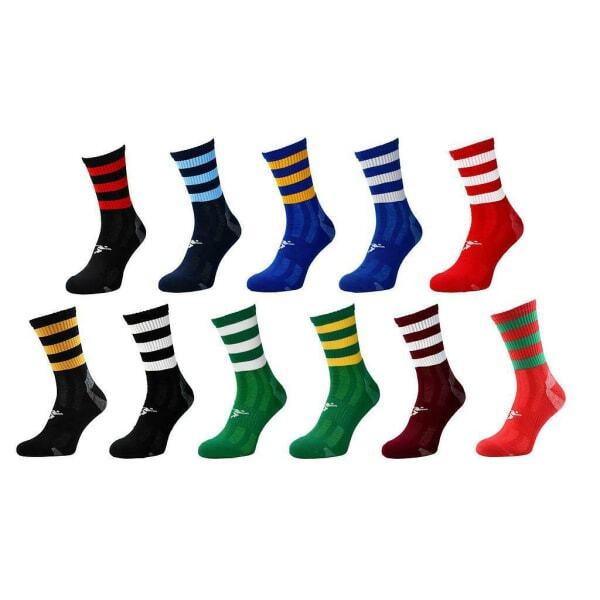 Precision Adult Pro Hooped Football Socks (7-11)