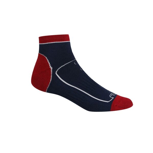 Regatta Mens Samaris Trail Ankle Socks (Pack of 2) (9-12)