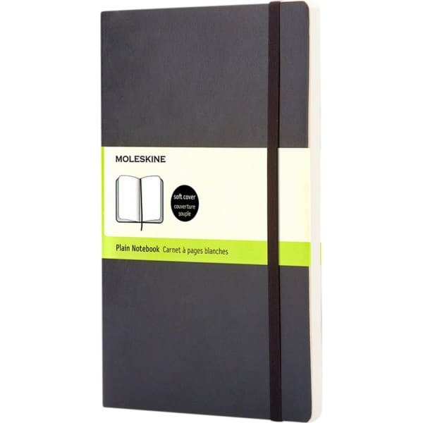 Moleskine Classic L Soft Cover Plain Notebook