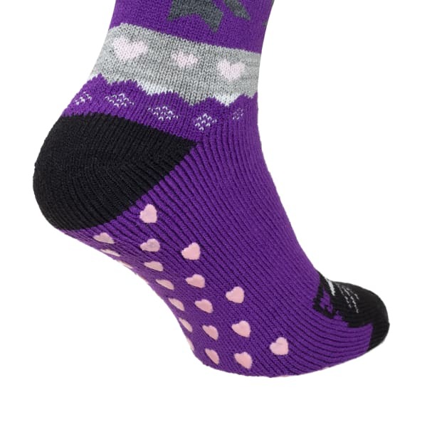 Ladies/Womens Slipper Gripper Socks (4-7)