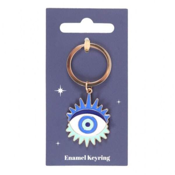 Something Different All Seeing Eye Metal Keyring