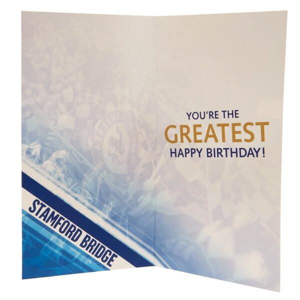 Chelsea FC Birthday Card