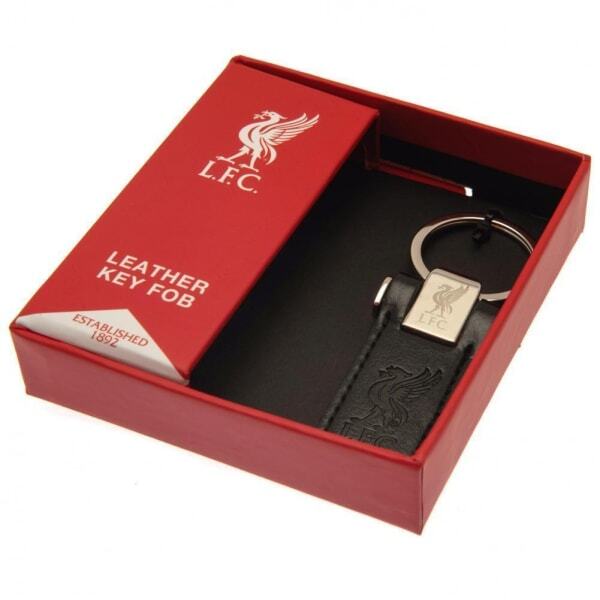 Liverpool FC Leather Keyring