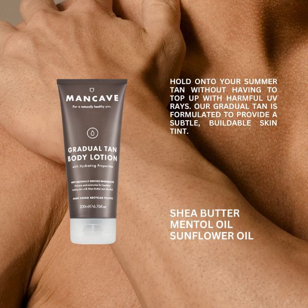 ManCave Body Lotion Gradual Tan 200ml