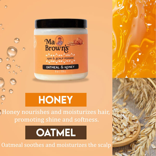 Ma Browns Hair And Scalp Pomade With Oatmeal And Honey