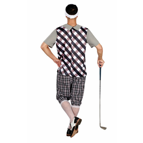 Orion Costumes Male Golfer Costume (Black & White) X-Large