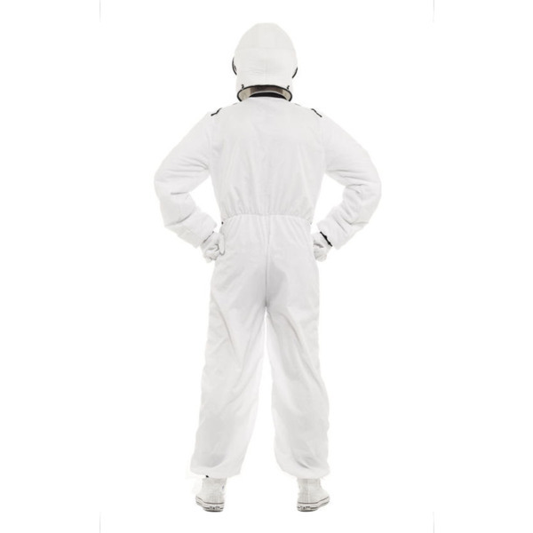 Orion Costumes White Race Suit and Helmet Standard