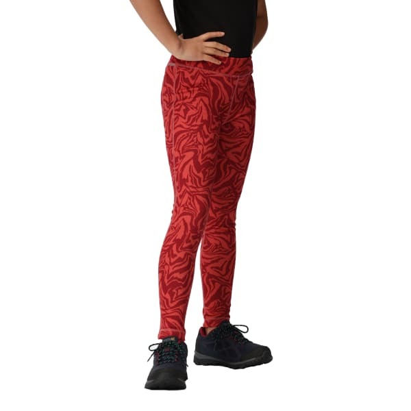 Regatta Kids Barlia Zebra Print Winter Leggings (14 Years)