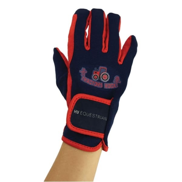 Hy Kids Tractors Rock Gloves (L)