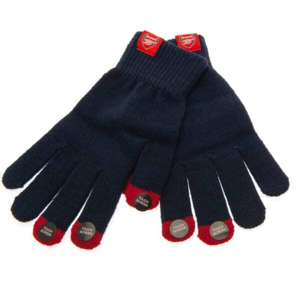 Arsenal FC Adult Knitted Gloves