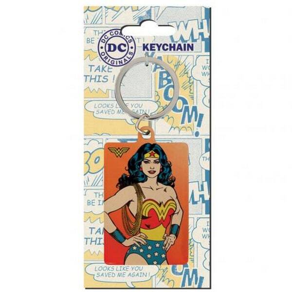 DC Comics Wonder Woman Metal Keyring