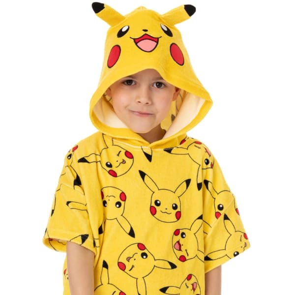 Pokemon Kids Pikachu Hooded Towel (3-6 Years)