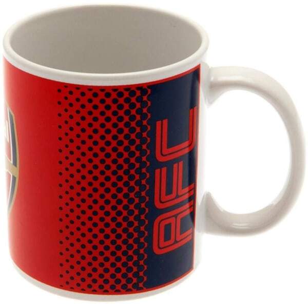 Arsenal FC Official Football Fade Design Mug