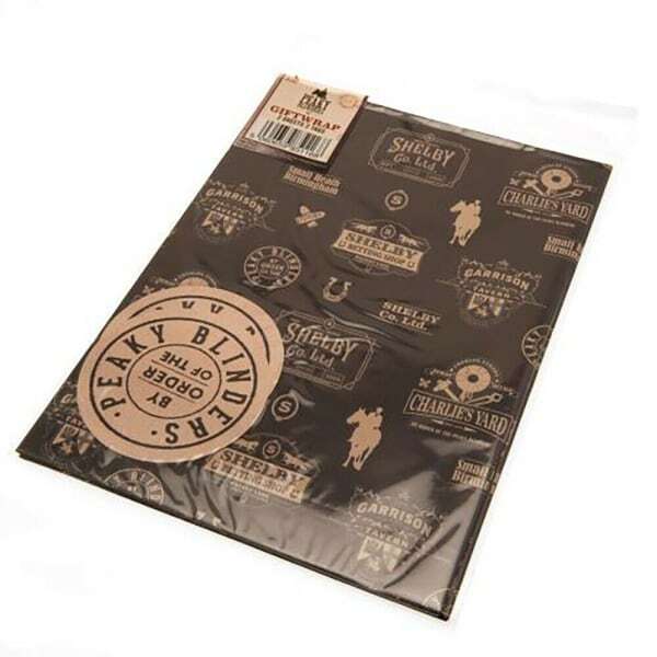 Peaky Blinders Wrapping Paper Set (Pack of 2)