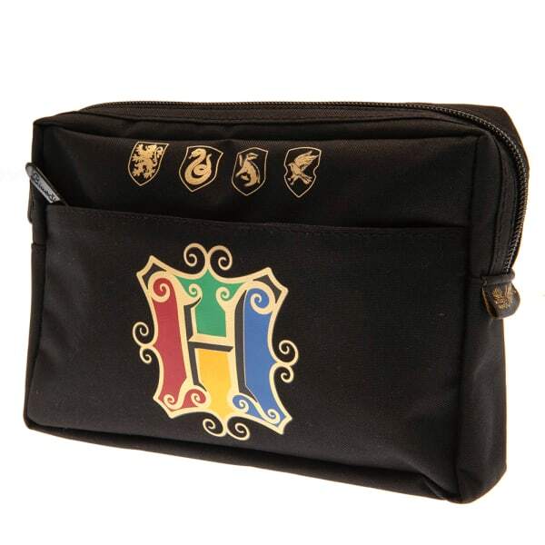 Harry Potter Multi Pocket Hogwarts Houses Pencil Case