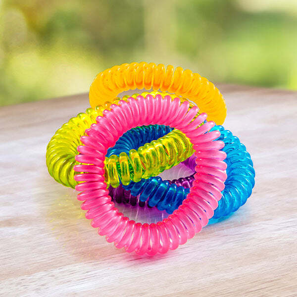 Active Era Mosquito Bands - 12 Pack with Assorted Colours