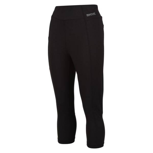 Regatta Womens Holeen Stretch Breathable 3/4 Leggings (8)