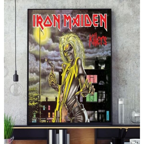 Iron Maiden Killers Canvas Print