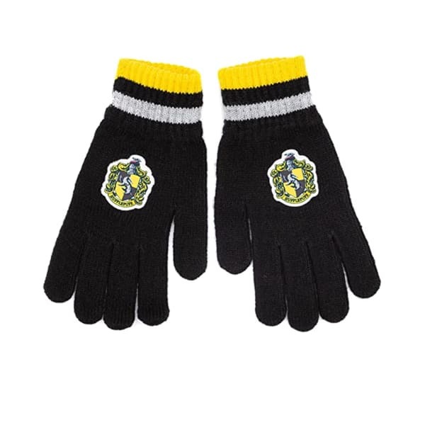 Harry Potter Adult Hufflepuff Beanie & Gloves Set