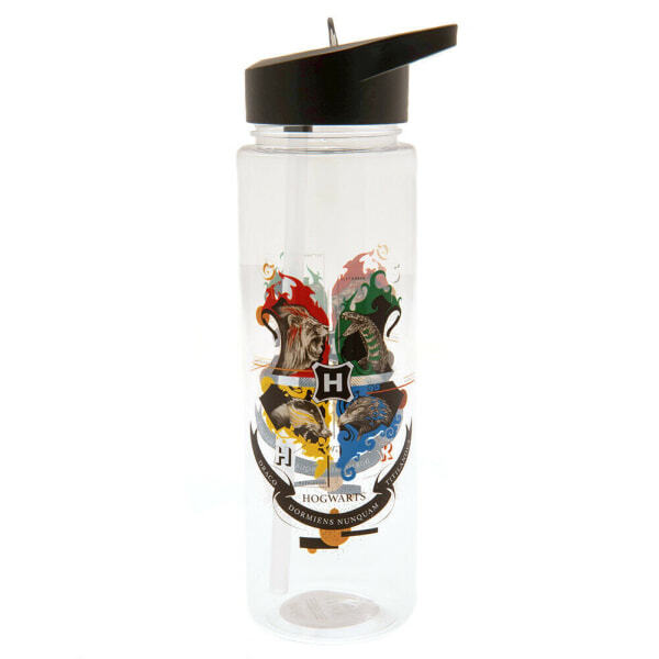 Harry Potter Hogwarts Crest Plastic Bottle