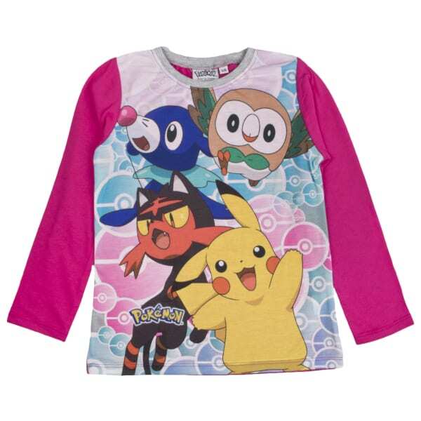 Pokemon Girls Characters Pyjama Set (3-4 Years)