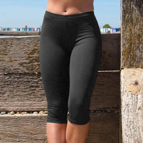 Spiro Womens Softex Capri Sports Leggings (2XL)