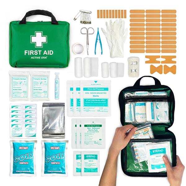 Active Era 90 Piece Premium First Aid Kit Bag