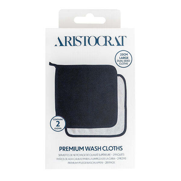 Aristocrat Premium Grooming Wash Cloths  (2 Pack)