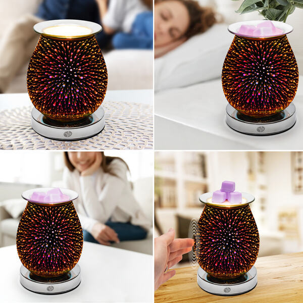 Rio Alura Wax Melt Burner & Aroma Diffuser Lamp