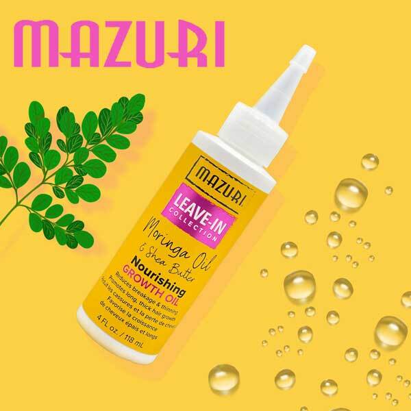 Mazuri Leave In Collection Nourishing Growth Oil 118ml