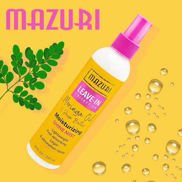 Mazuri Leave In Collection Moisturizing Shine Mist 237ml