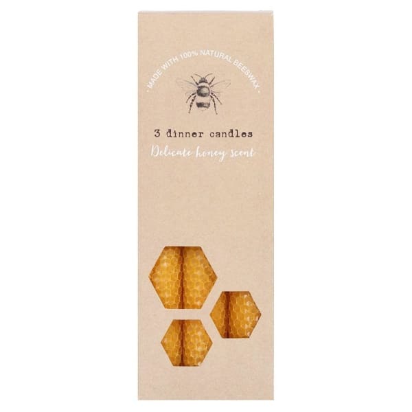 Something Different Beeswax Candles (Pack of 3)