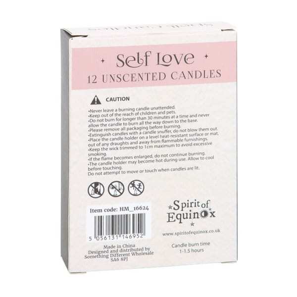 Something Different Self Love Spell Candles (Pack of 12)