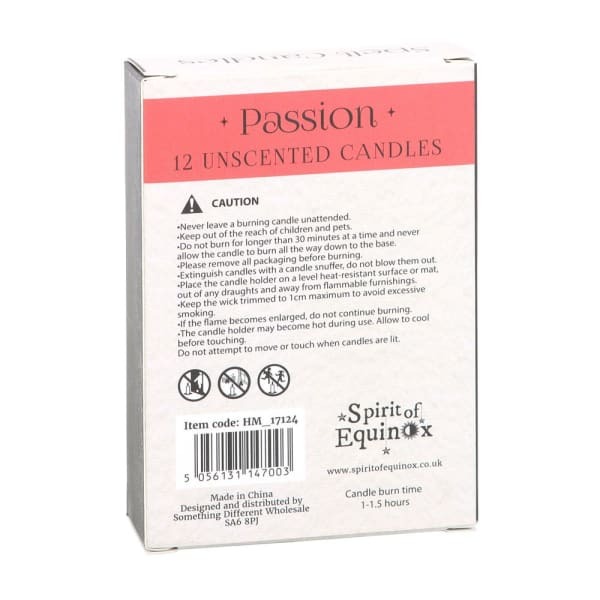 Something Different Passion Spell Candles (Pack of 12)