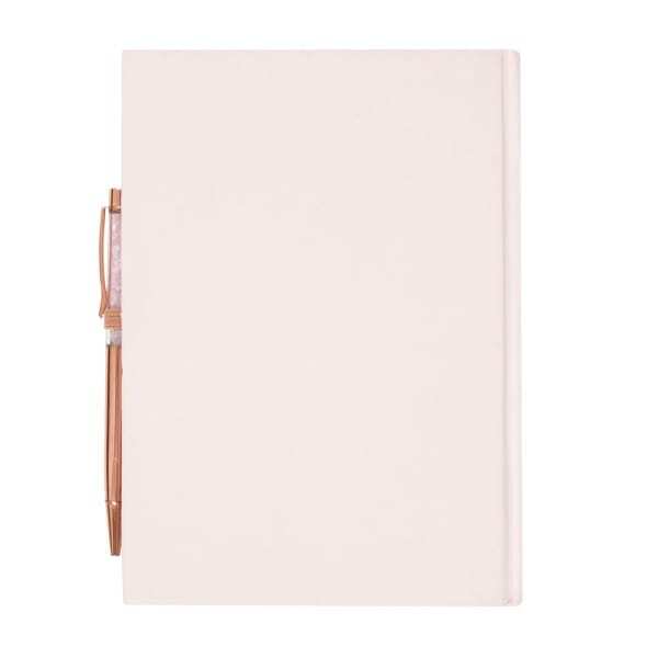 Something Different Gratitude Rose Quartz Diary And Pen