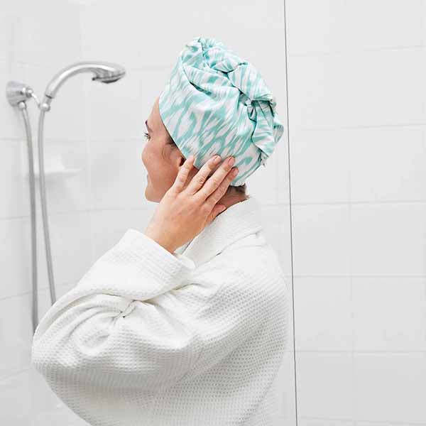 Dock & Bay Quick Dry Hair Wrap - Soft Seafoam