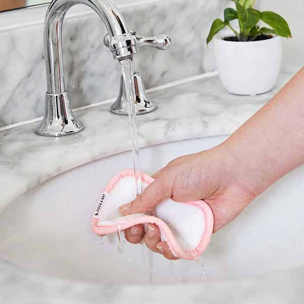 Dock & Bay Reusable Makeup Remover - Malibu Pink