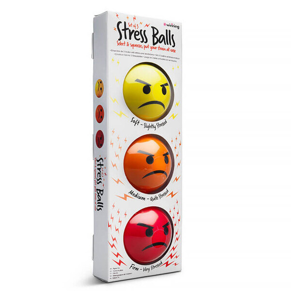 #winning Emoticon Set of 3 Stress Balls