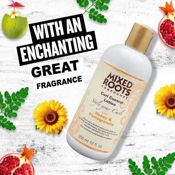 Mixed Roots - Compounds Curl Control Lotion With Honey & Pom