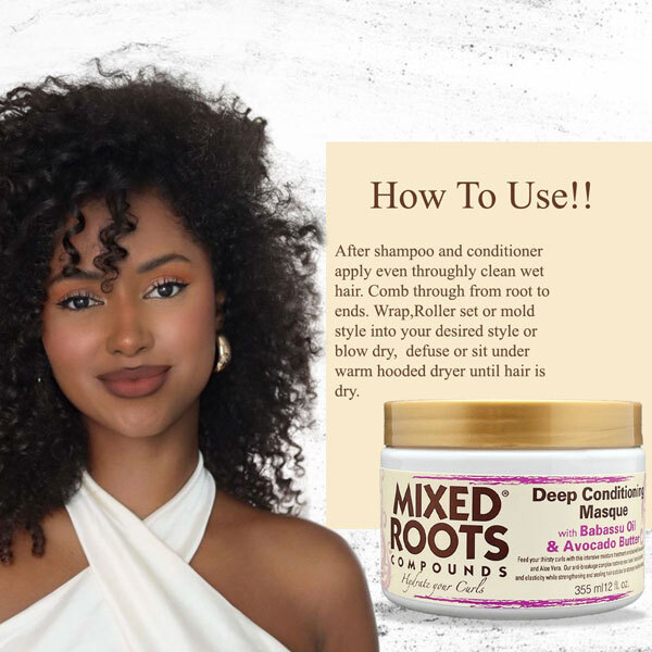 Mixed Roots - Compounds Deep Conditioning Masque With Babass